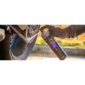 Lubricante de cadenas Muc-Off. Wet Chain Lube. Clima húmedo, 400 ml