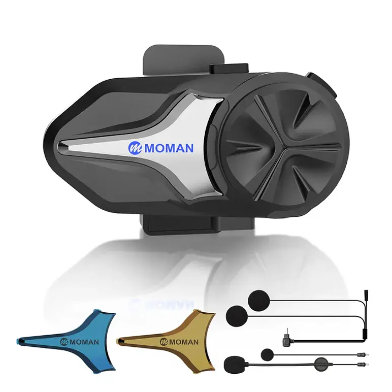 Intercomunicador MOMAN CP-X Single. Mesh y Bluetooth 5.4 4