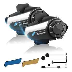 Intercomunicador MOMAN H2S Dual Pack. Mesh y Bluetooth 5.4