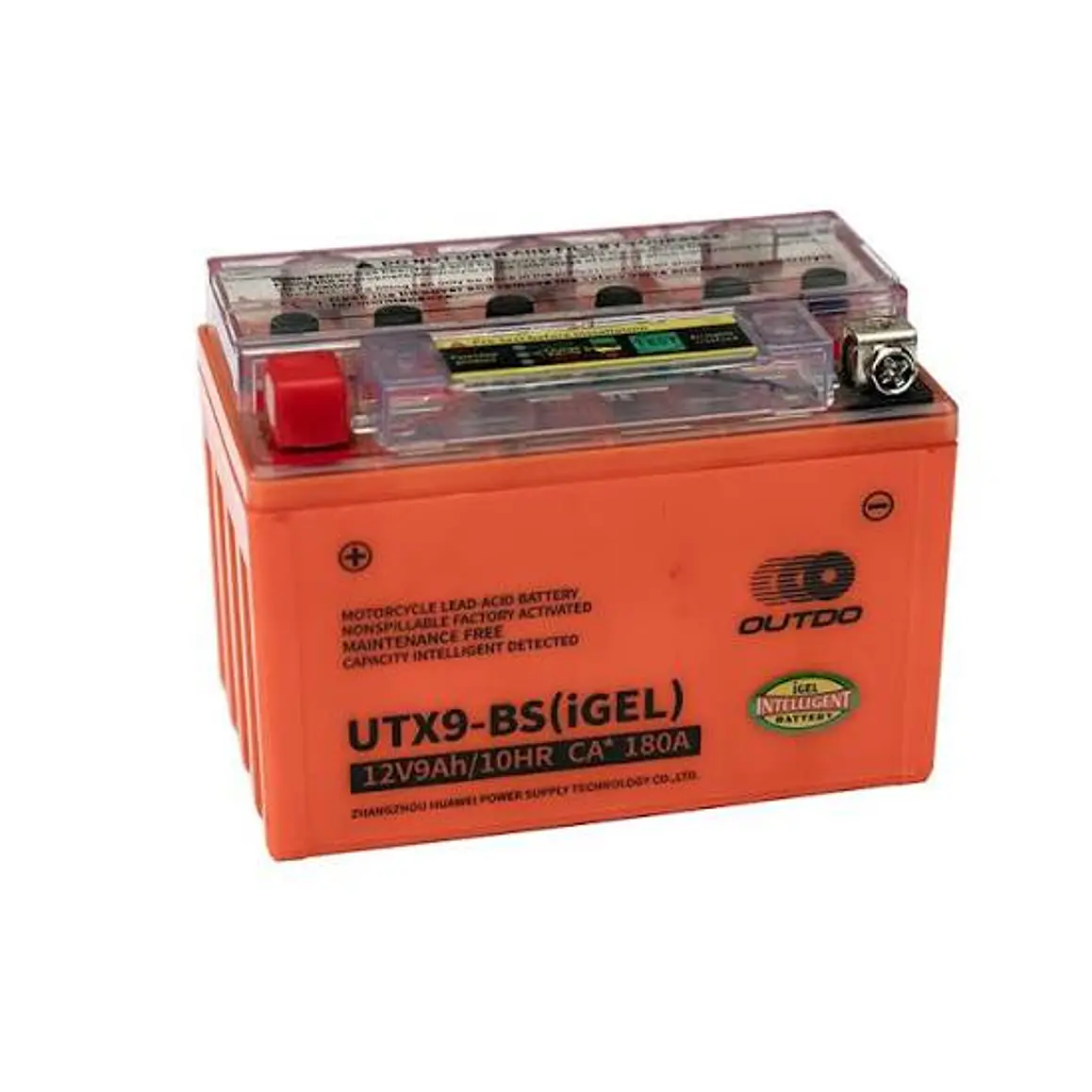 Batería Gel Outdo UTX9-BS. (Reemplaza a YTX9-BS) 2