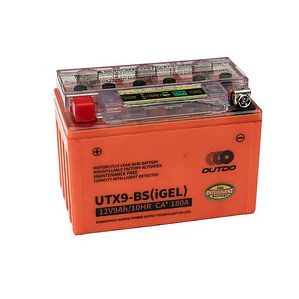 Batería Gel Outdo UTX9-BS. (Reemplaza a YTX9-BS)