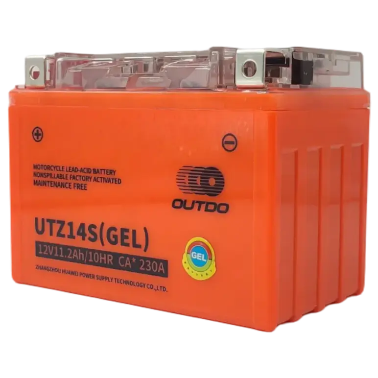 Batería Gel Outdo UTZ14S. (Reemplaza a YTZ12S - YTZ14S) 1