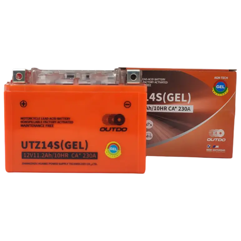 Batería Gel Outdo UTZ14S. (Reemplaza a YTZ12S - YTZ14S) 3