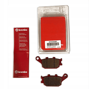 Pastillas de Freno Traseras Suzuki DL Vstrom 650, 1000. Brembo Sinterizadas