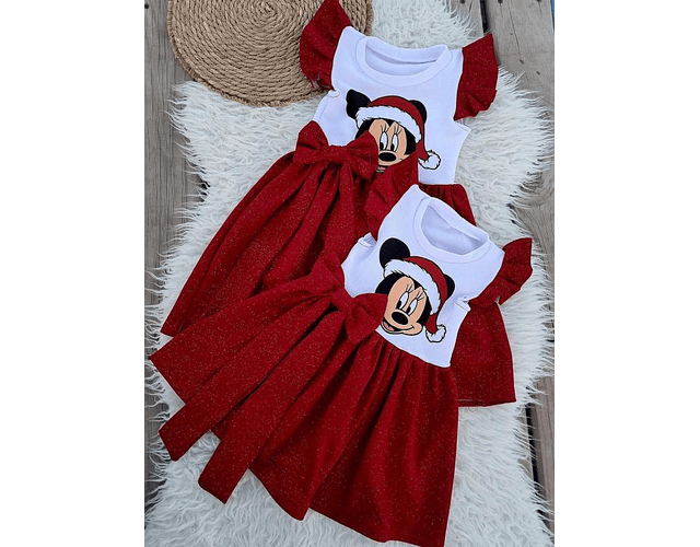 Minnie  Santa claus 