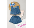 CONJUNTO SHORT DENIM 