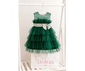 Vestido Gala Margot Verde Encanto