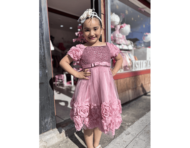 Vestido Juliett Rosado 