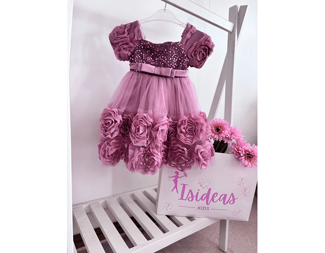 Vestido Juliett Rosado 