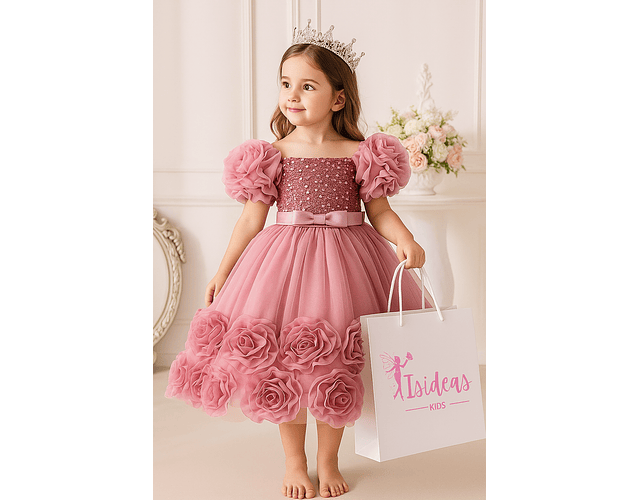 Vestido Juliett Rosado 