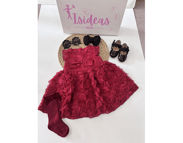 Vestido Coquette Rojo