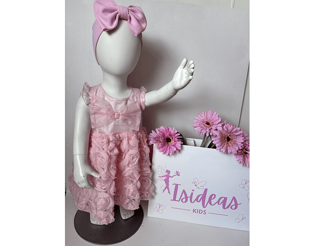 Vestido Coquette rosado 