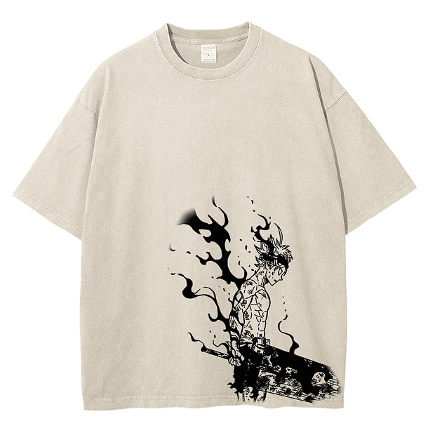 [ISJ] DEMON FORM ASTA VINTAGE TEE 1