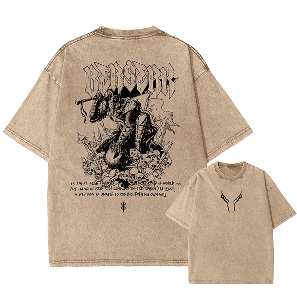 [ISJ] THE BLACK SWORDSMAN 2-SIDED VINTAGE TEE 