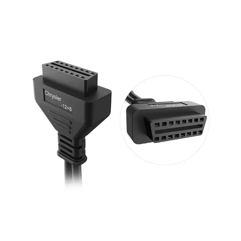 Adaptador OBD2 12 + 8 pines (Fiat, Chrysler, Dodge)  4