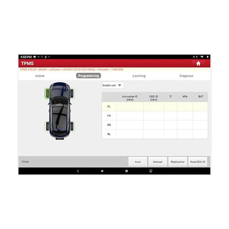 Programador de TPMS Launch I-TPMS 4