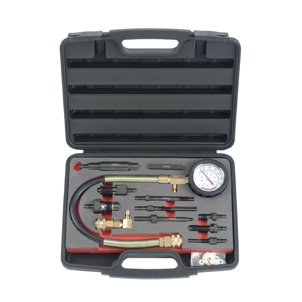 Compresímetro para Motores Diesel Force - 13 Piezas