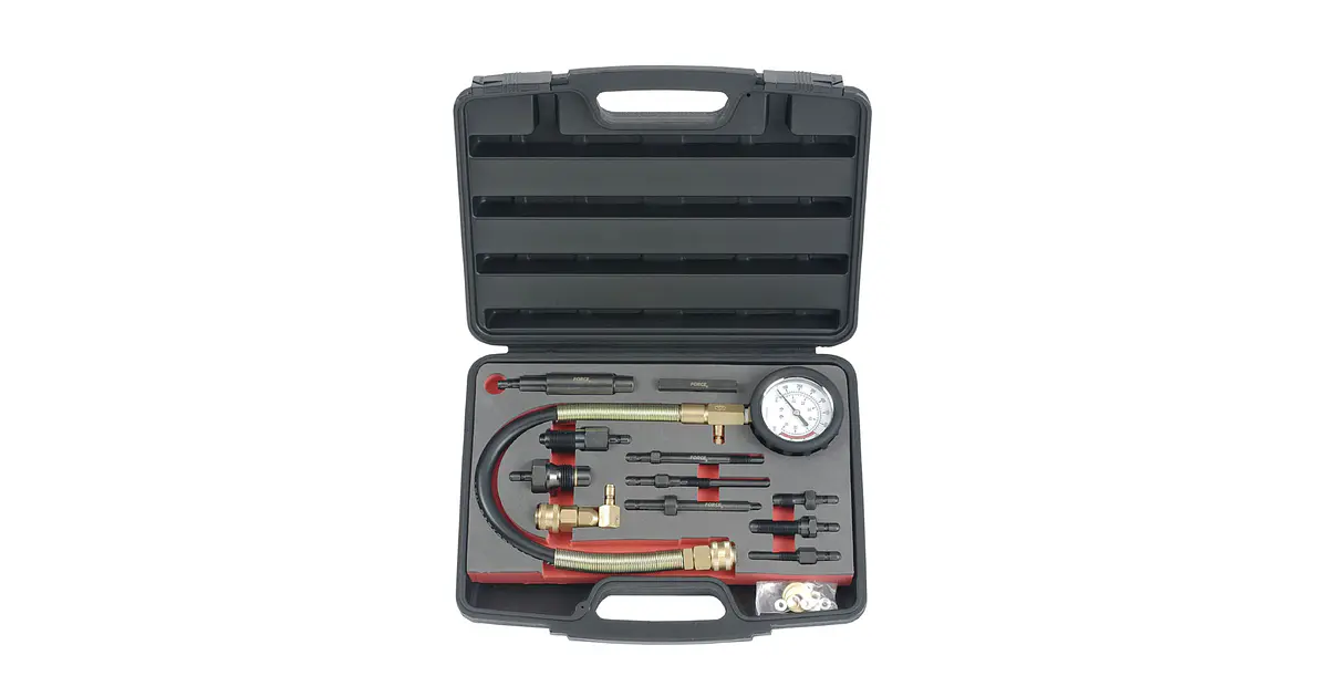 Compresímetro Bencinero Force 300 PSI - 8 Piezas