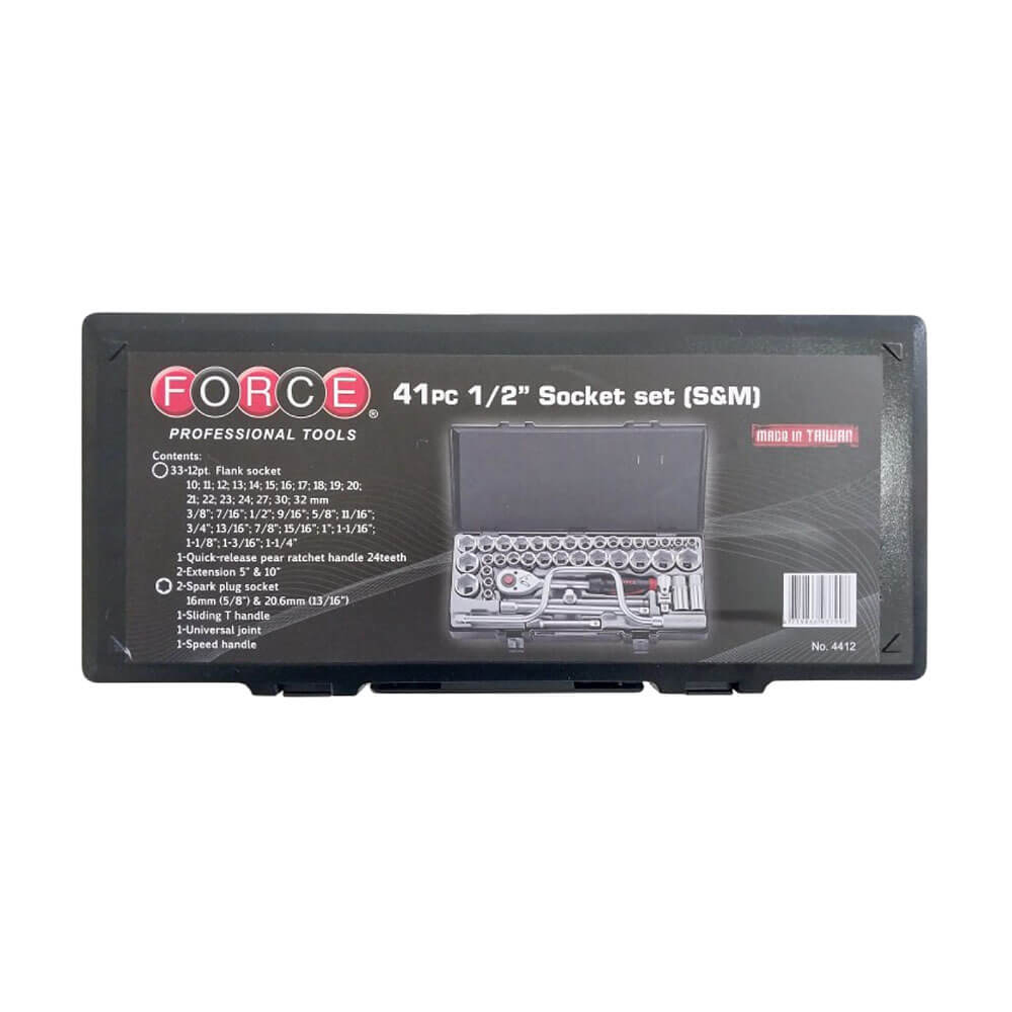 Juego de Dados Poligonales Force de 1/2 - 41 Piezas 3