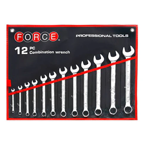Juego Llaves Punta Corona Force - 12 Piezas (en Pulgadas)