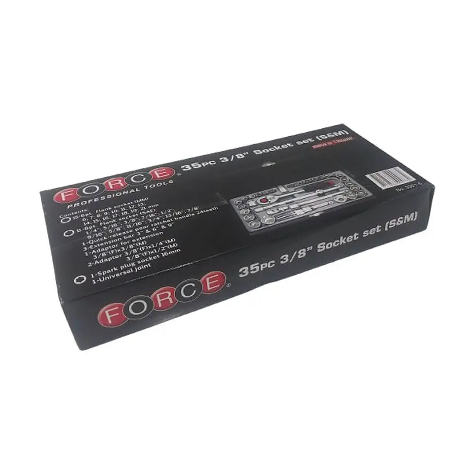 Juego de Dados Hexagonales Force de 3/8 - 35 piezas 4