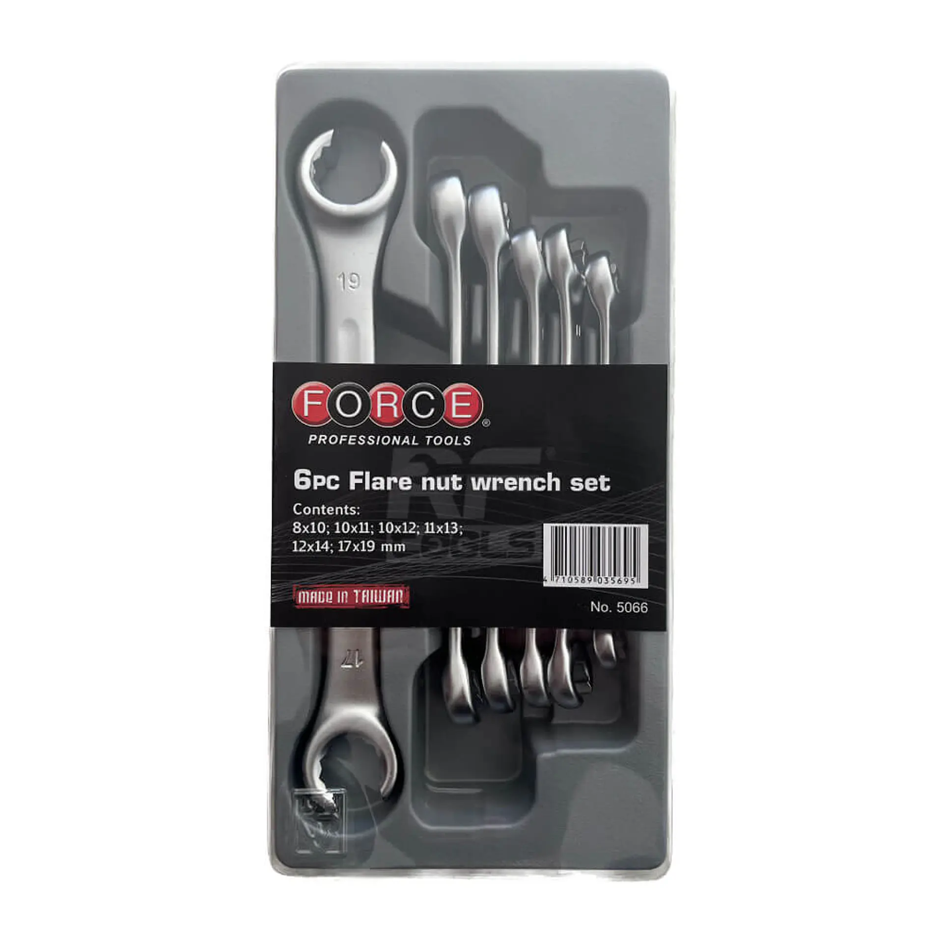 Juego de Llaves Nipleras Force - 8 a 17 mm - 6 piezas 1