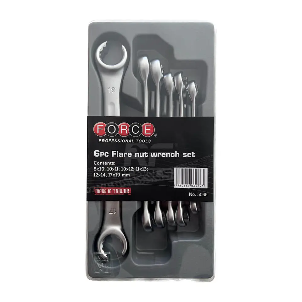 Juego de Llaves Nipleras Force - 8 a 17 mm - 6 piezas 1