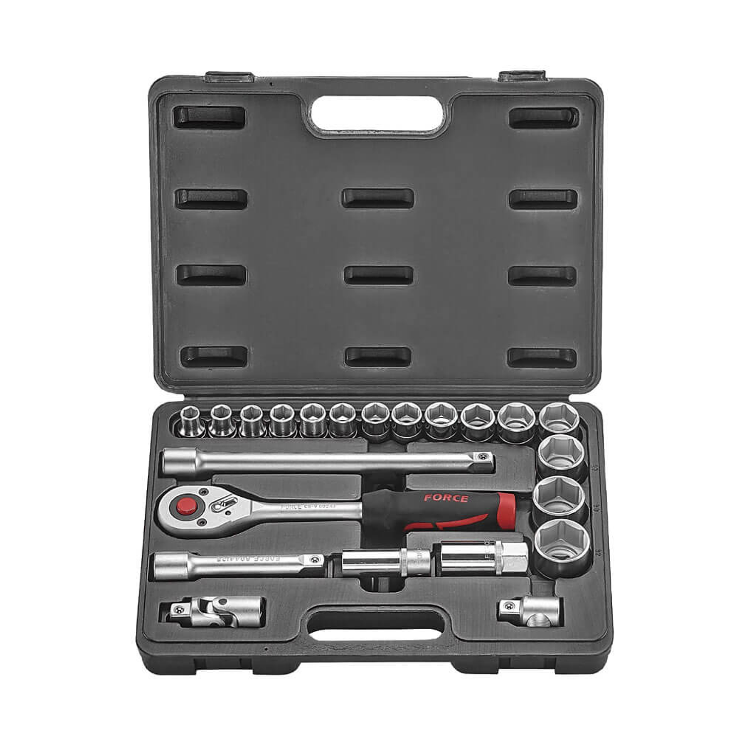 Juego de Dados Hexagonales Force de 1/2 - 22 piezas (mm) 1