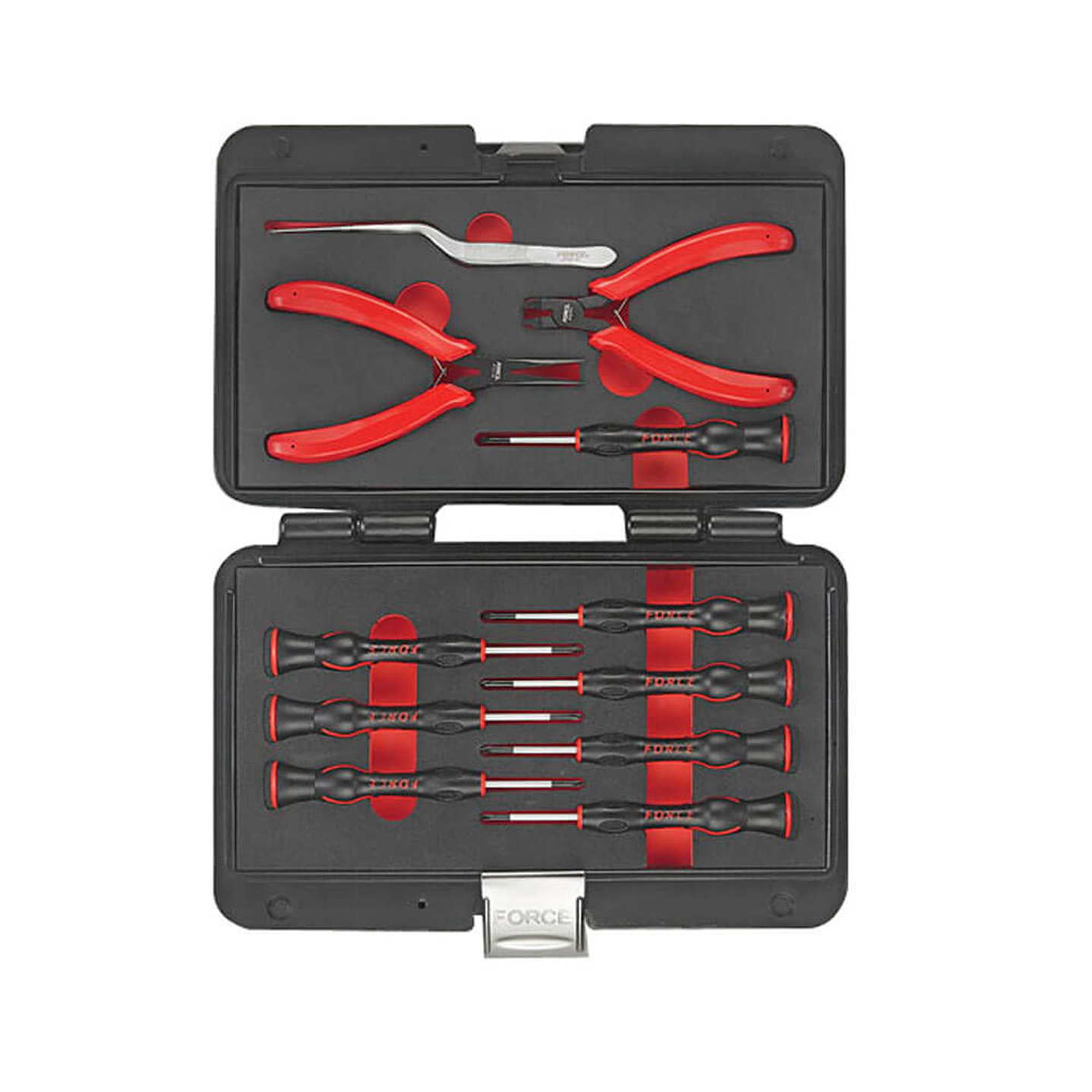 Juego de Destornilladores y Alicates de Precisión Force - 11 Piezas 1