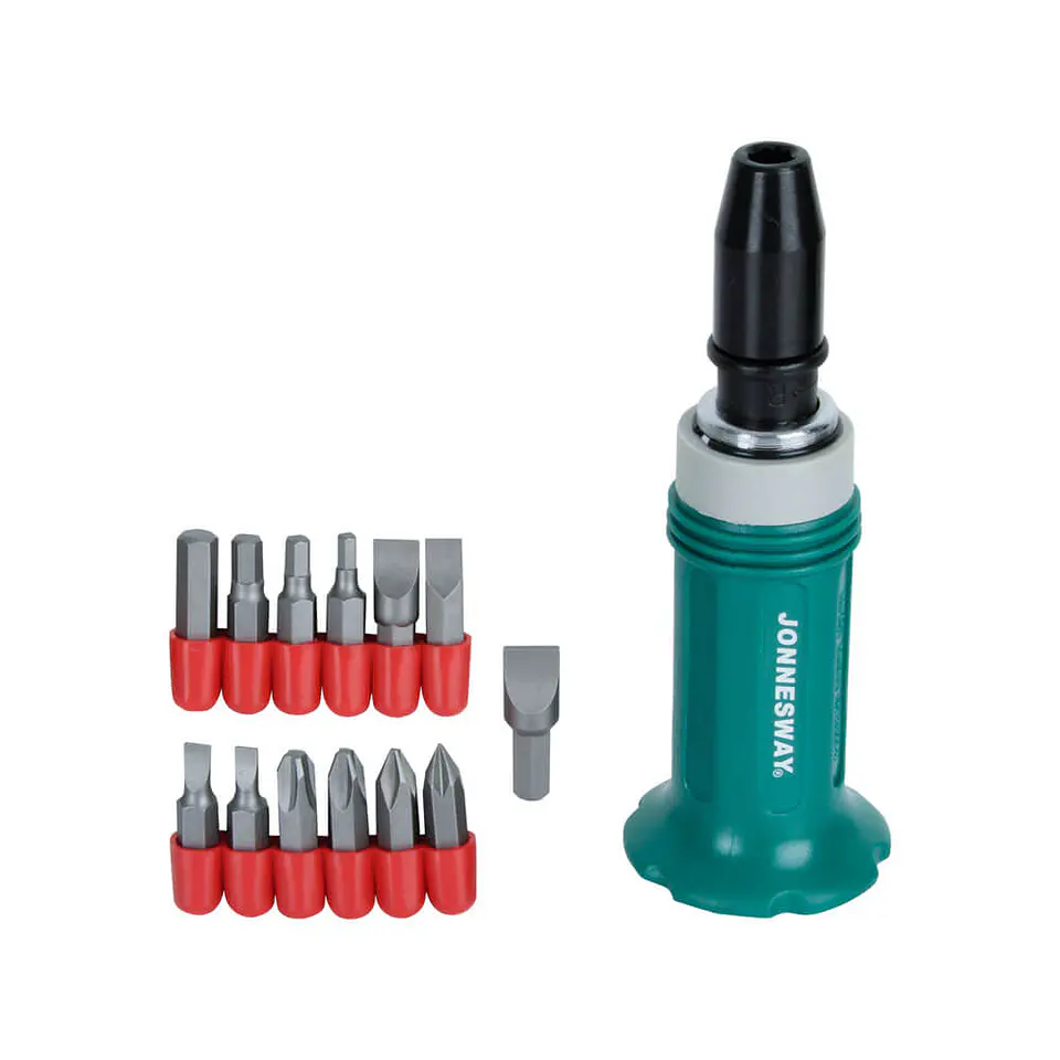 Set Destornillador de Impacto Jonnesway de 1/2 - 14 Piezas 2