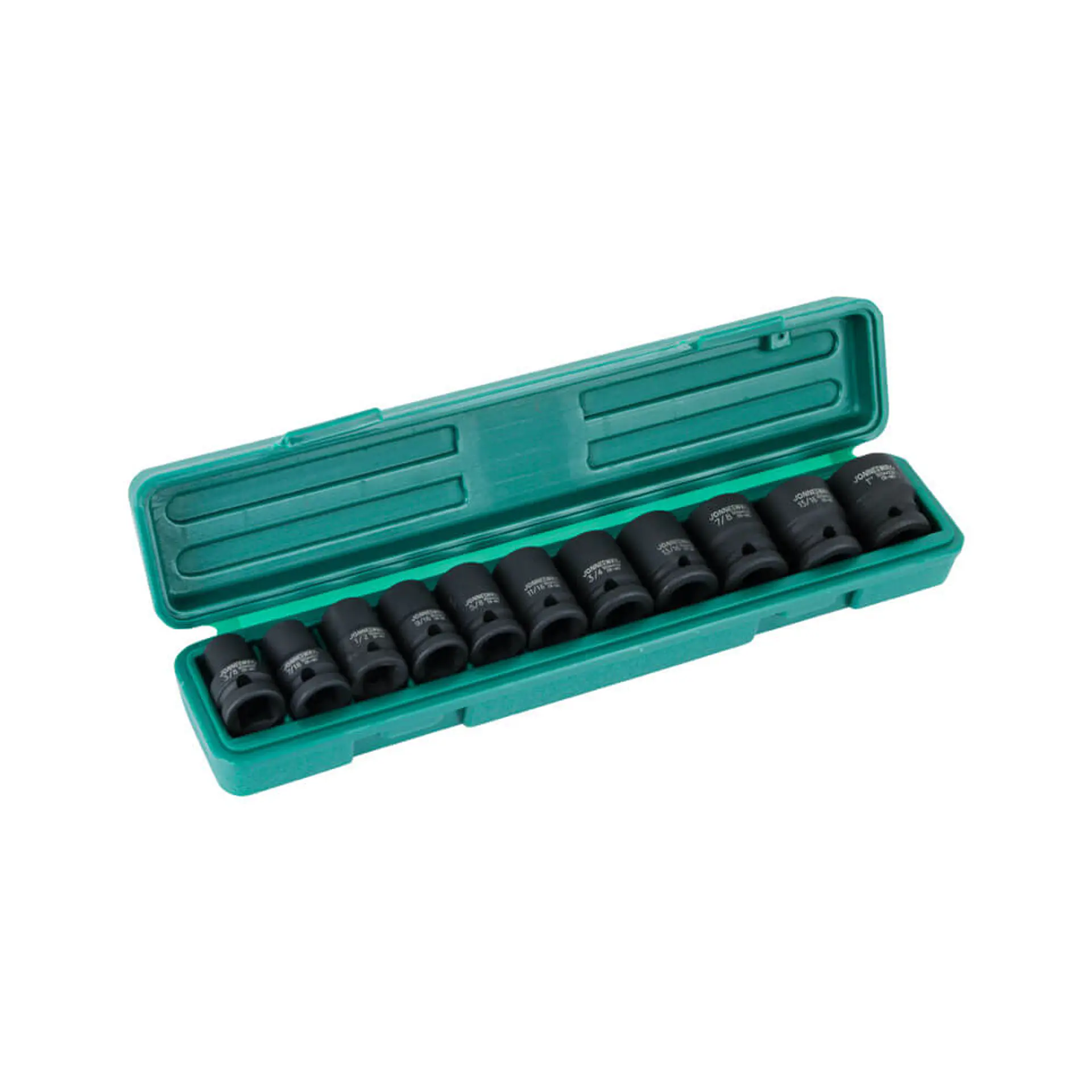 Juego de Dados de Impacto Jonnesway de 1/2 - 11 piezas (pulg.) 1