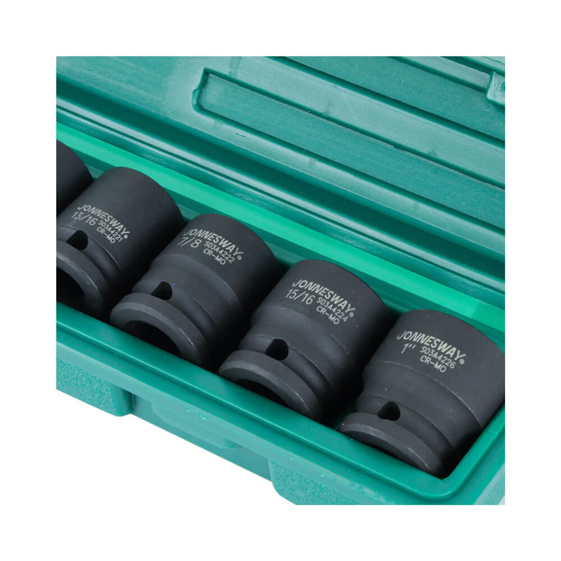 Juego de Dados de Impacto Jonnesway de 1/2 - 11 piezas (pulg.) 4