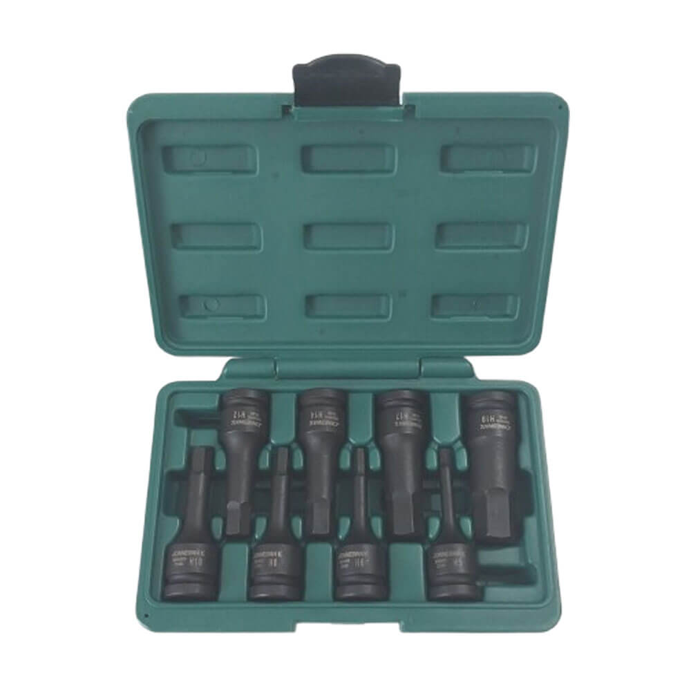 DADOS DE IMPACTO 1/2" 8 Piezas Jonnesway S03AD4108S