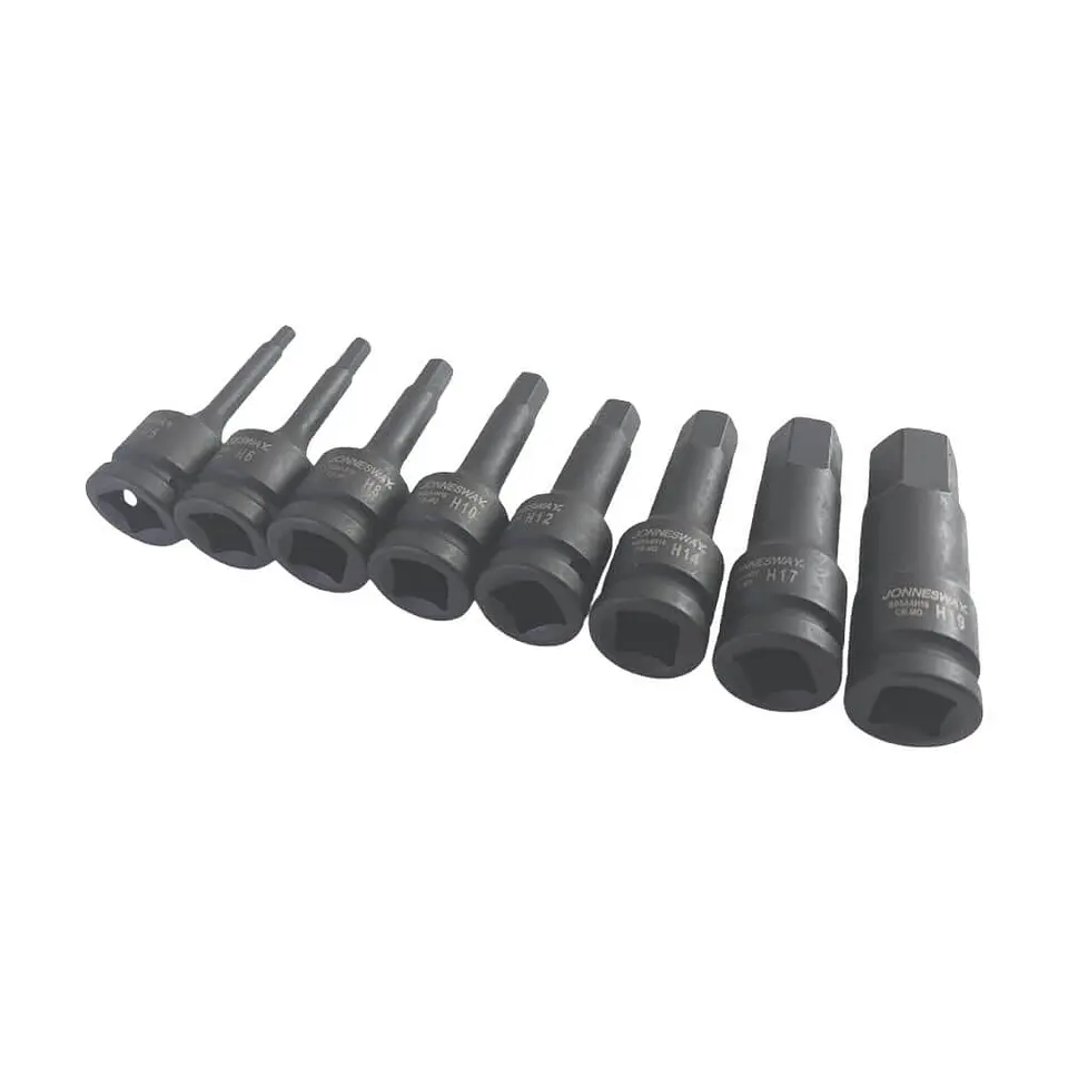 Juego de Dados de Impacto Jonnesway de 1/2 - 8 piezas 3