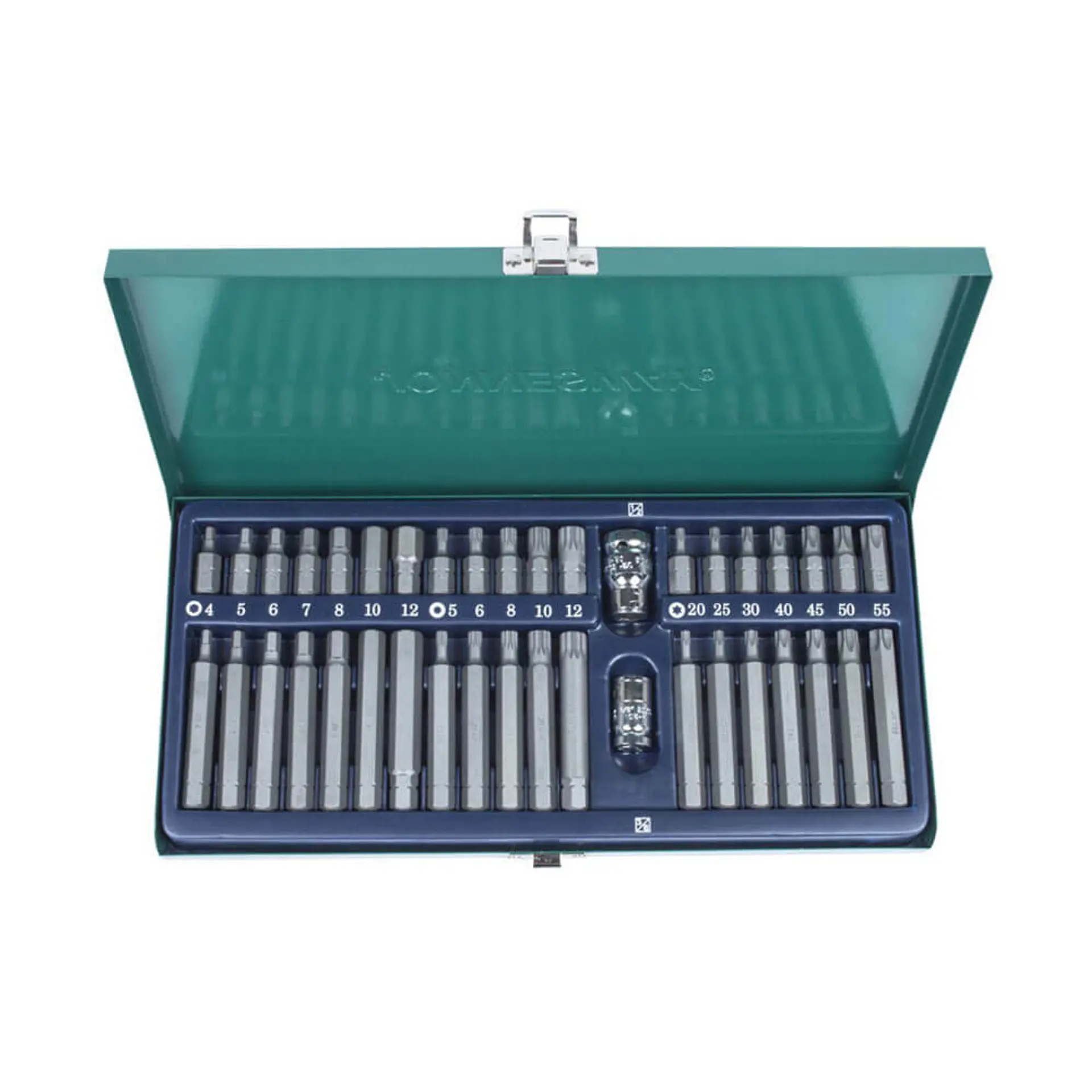 Juego de Puntas Torx, Imbus, Hexagonales Jonnesway - 40 Piezas  1