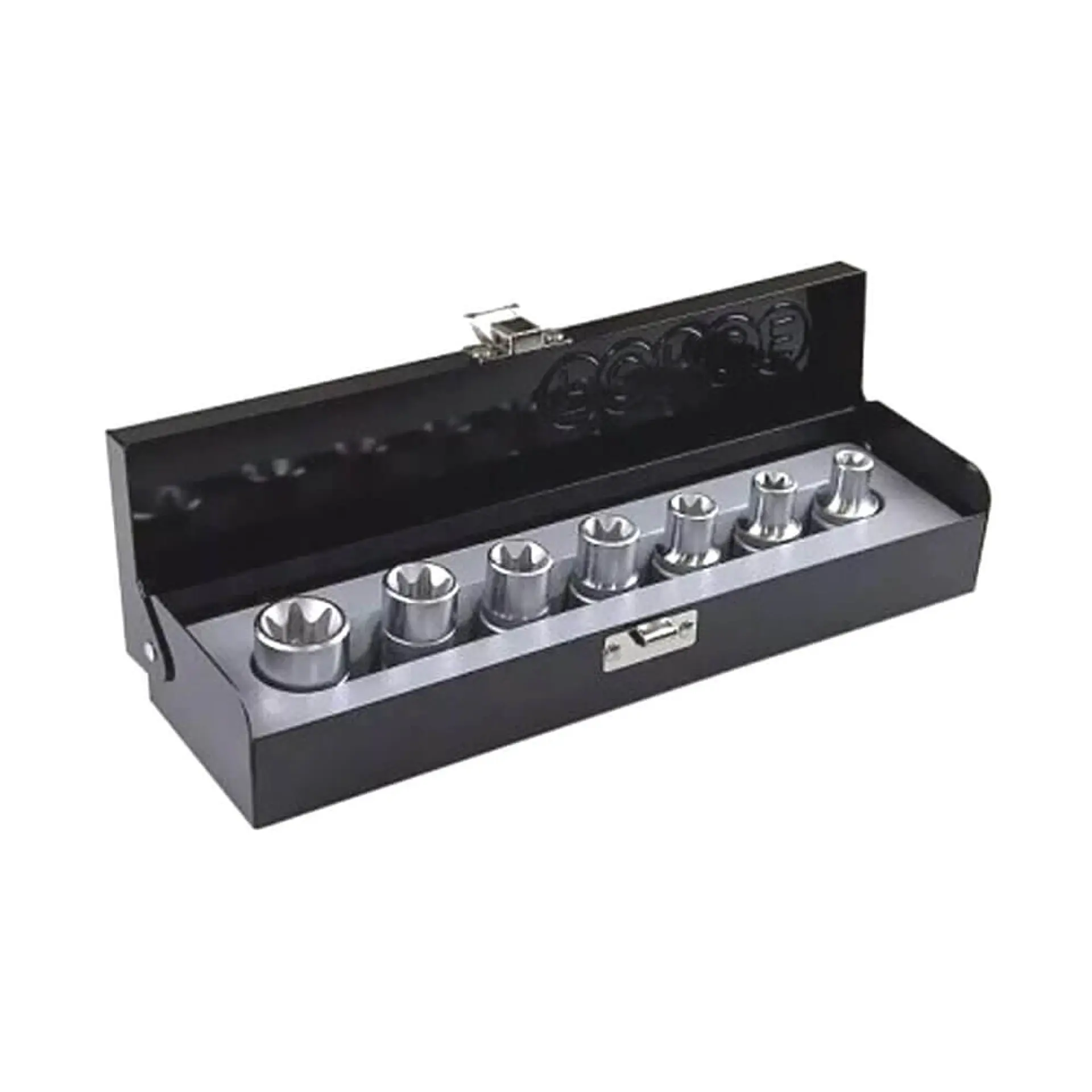 Juego de Dados Torx Hembra Force de 1/2 - 7 Piezas 1