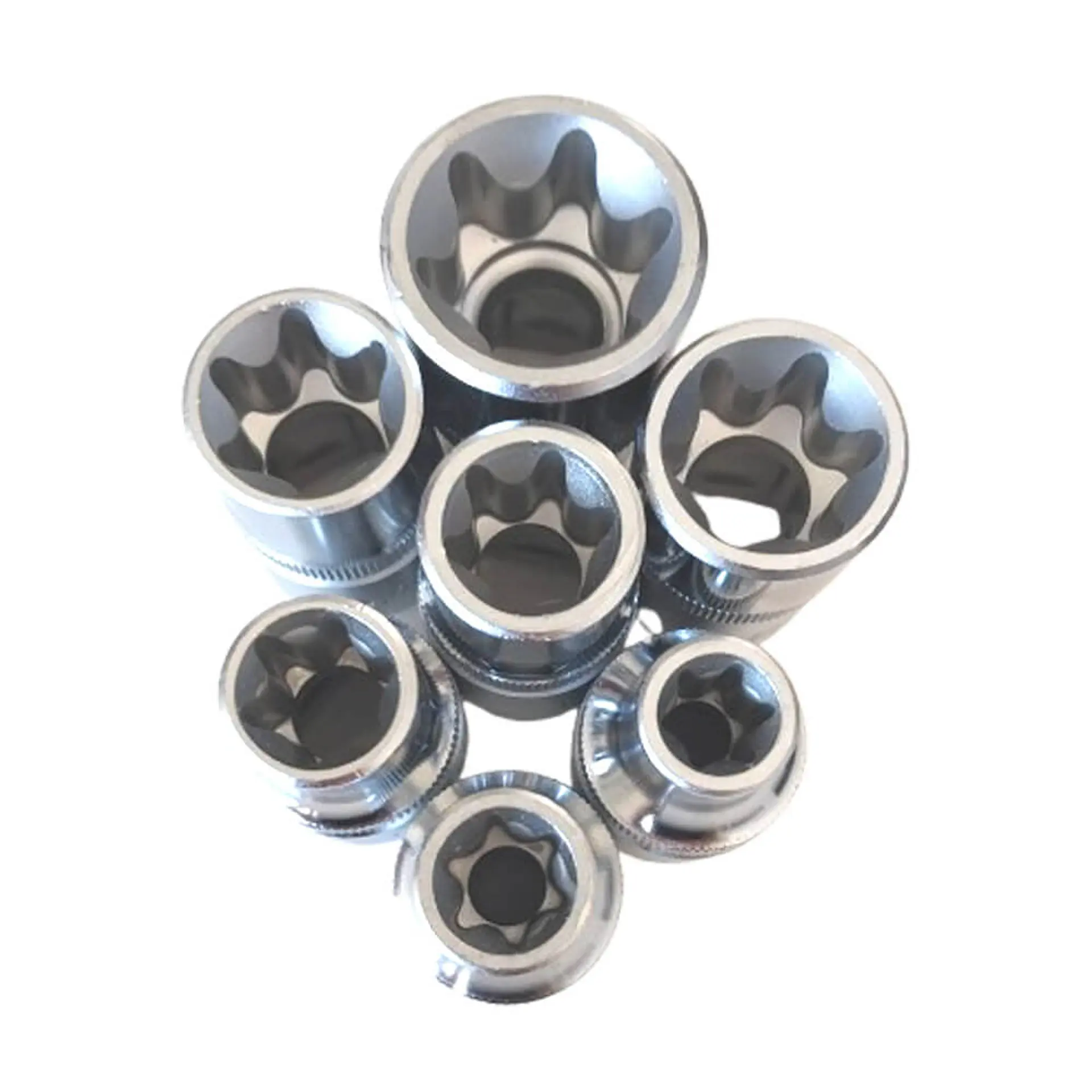 Juego de Dados Torx Hembra Force de 1/2 - 7 Piezas 4