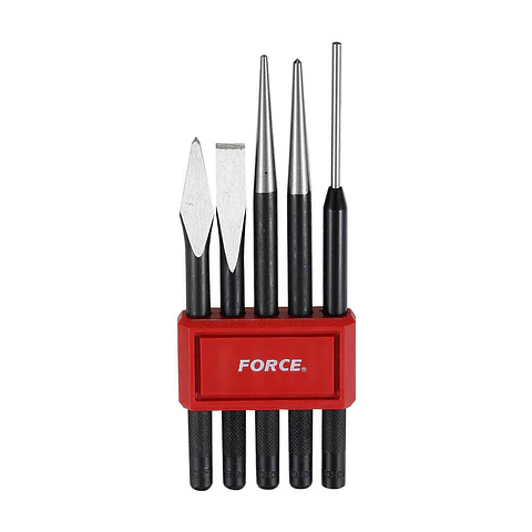Juego de Cinceles y Botadores Punto Force - 5 piezas