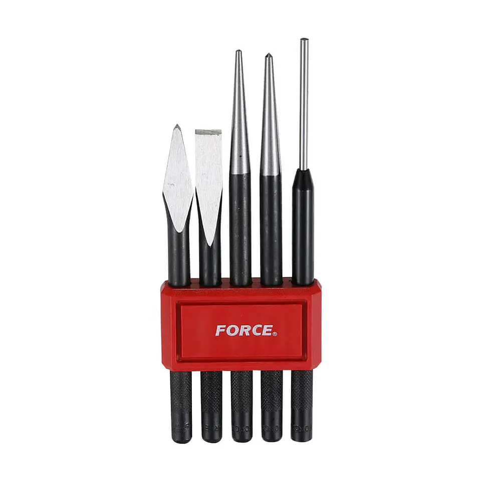 Juego de Cinceles y Botadores Punto Force - 5 piezas 1