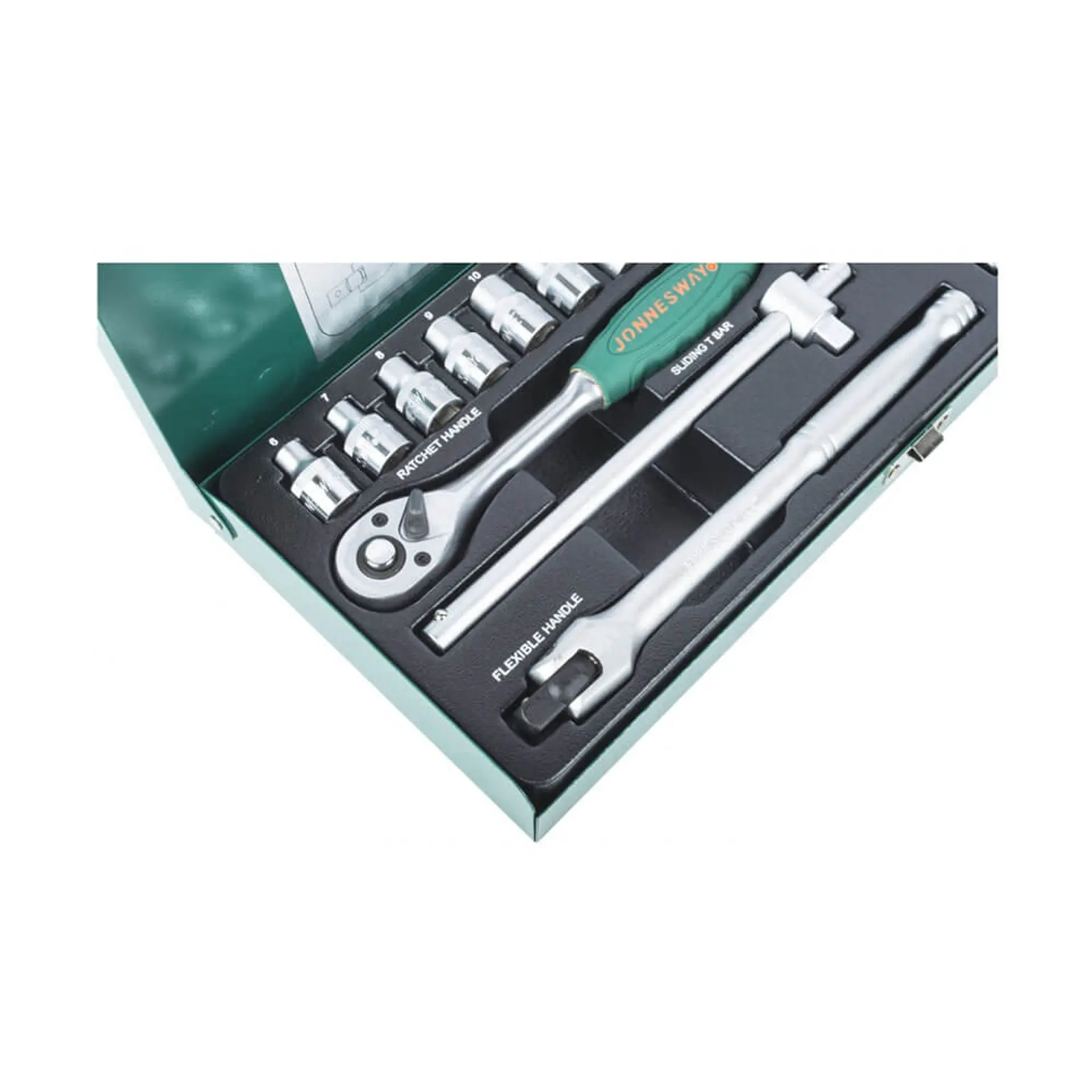 Juego de Dados Hexagonales Jonnesway 3/8 - 20 Piezas 2