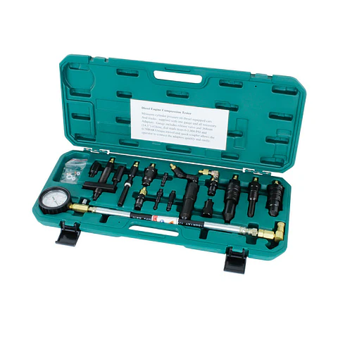 Compresímetro para Motores Diesel Jonnesway - 16 Piezas