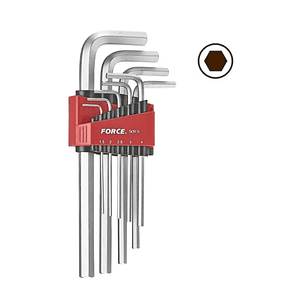 Juego de Llaves Allen Largas Force - 9 Piezas