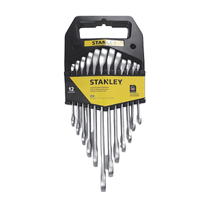 Juego de Llaves Punta Corona Stanley - 12 Piezas (mm)