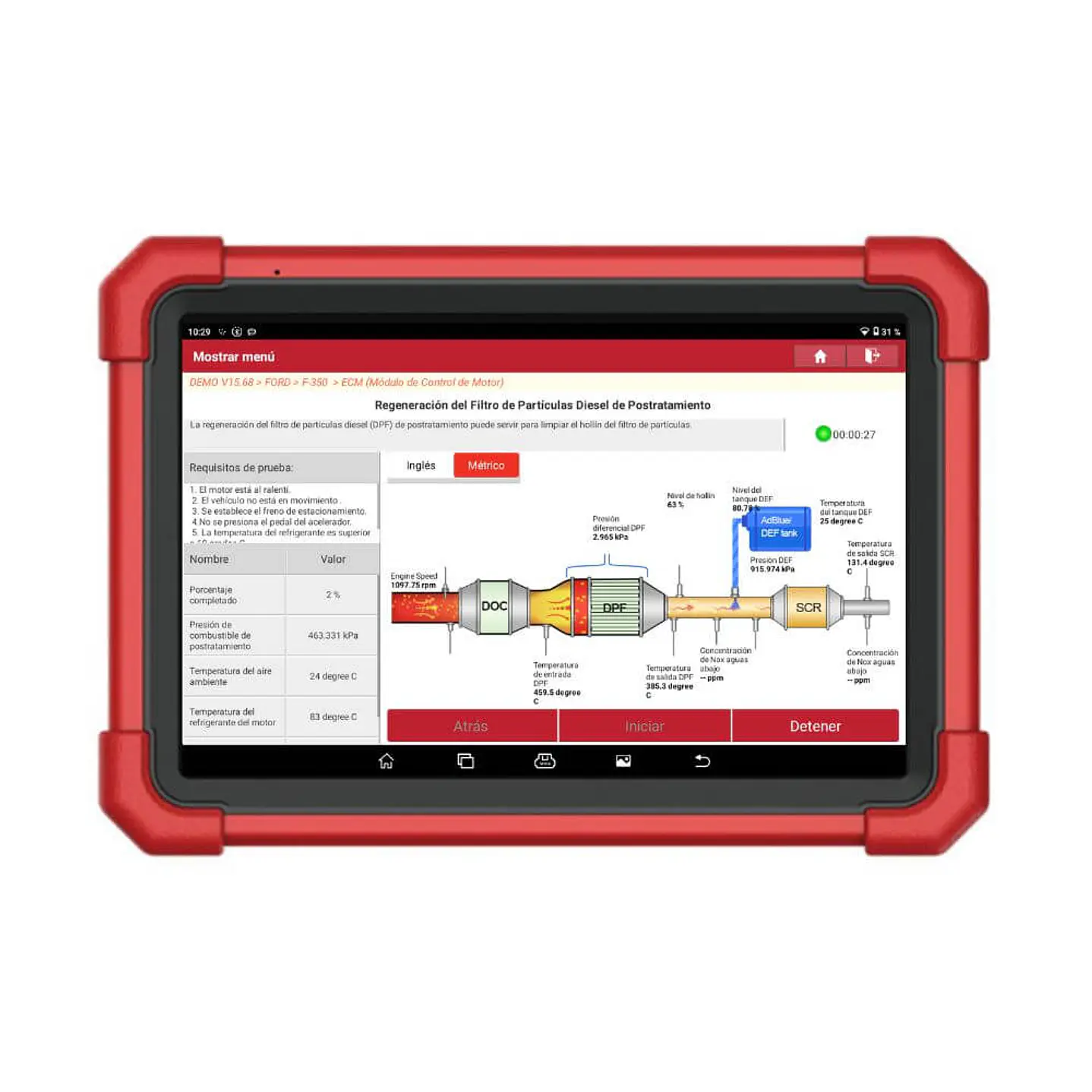 Escáner Launch X431  PRO 3 SE 7