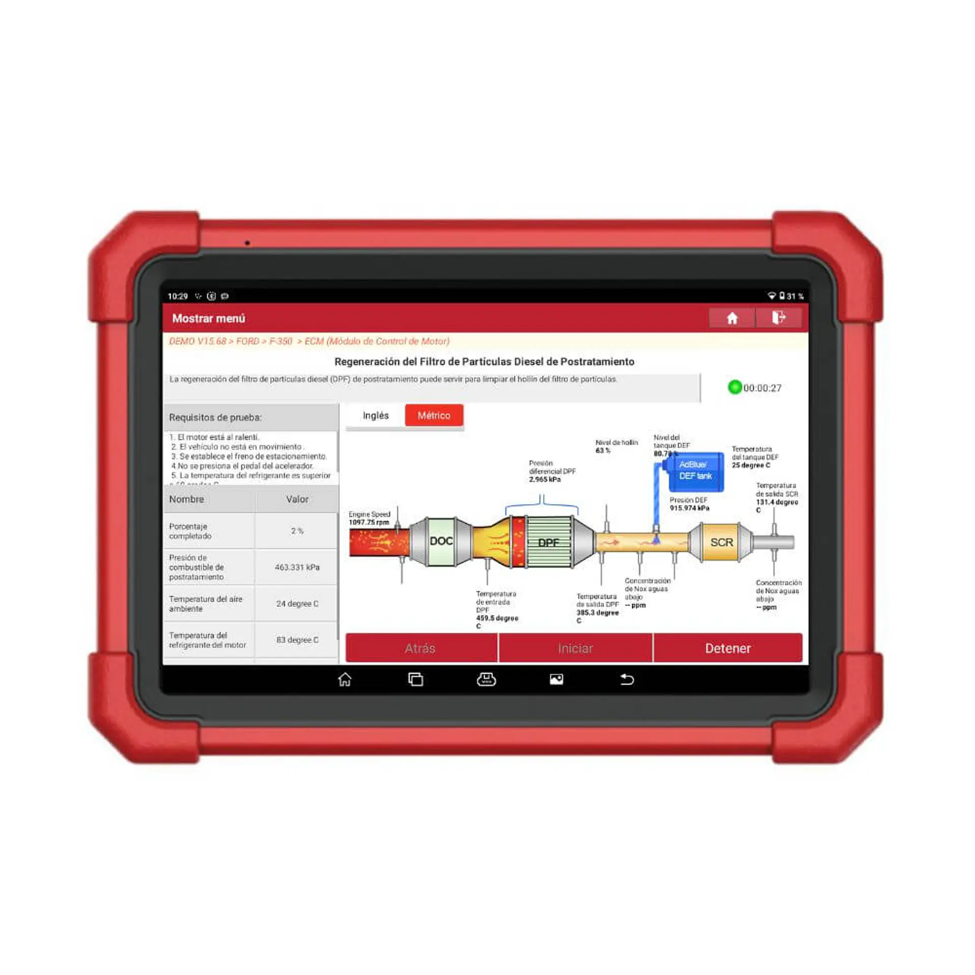 Escáner Launch X431  PRO 3 SE 7
