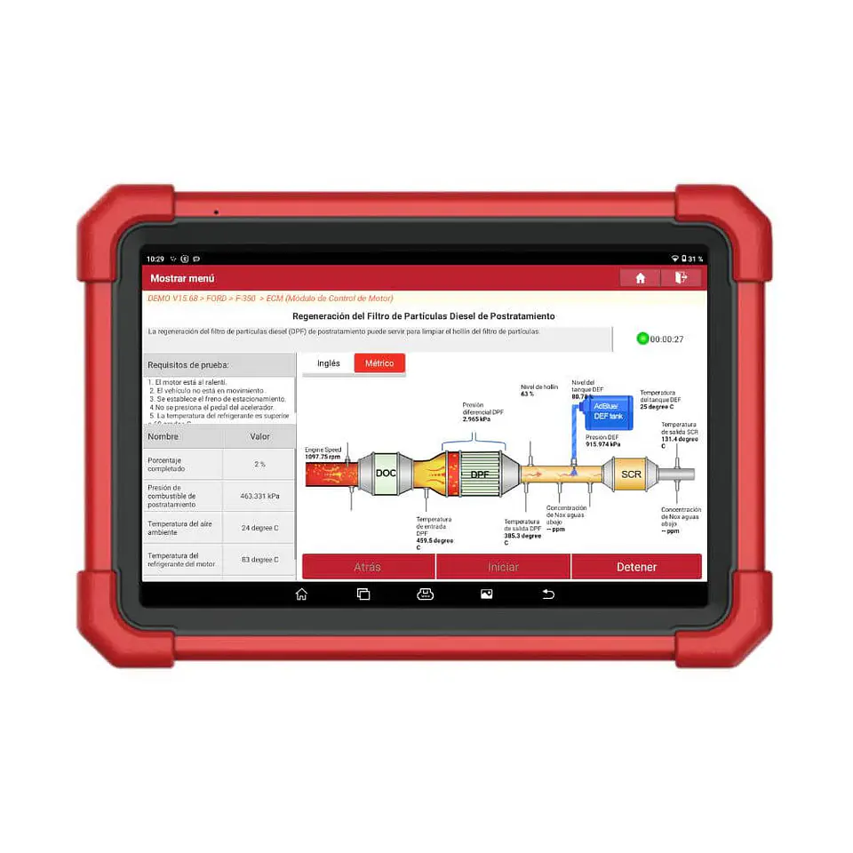 Escáner Launch X431  PRO 3 SE 7