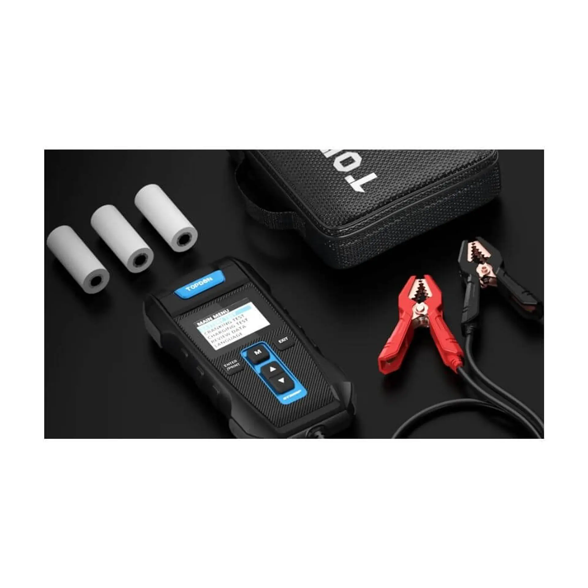 Tester de Baterías Topdon BT300P - 12V | + Alternador + Arranque 3
