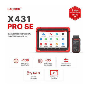 Escáner Launch X431  PRO SE