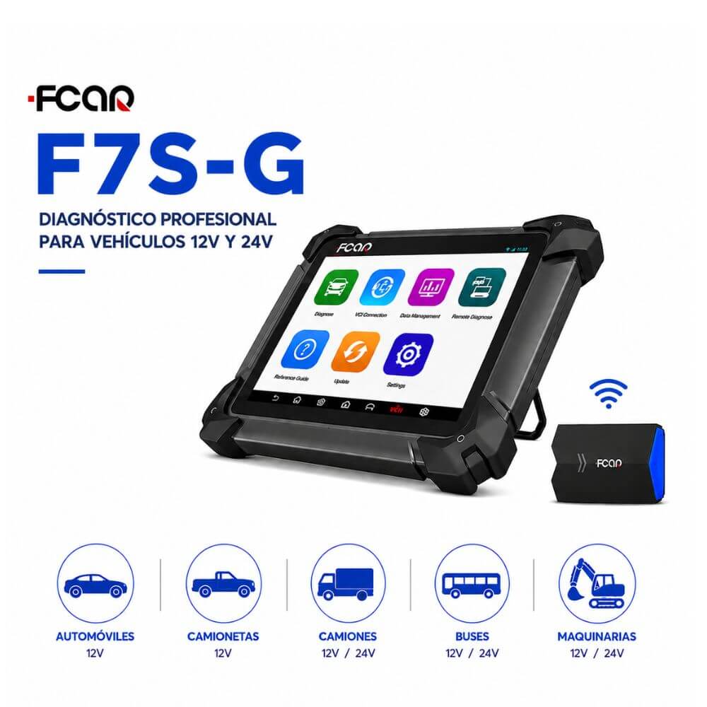 Escáner FCAR F7SG (12v-24v)