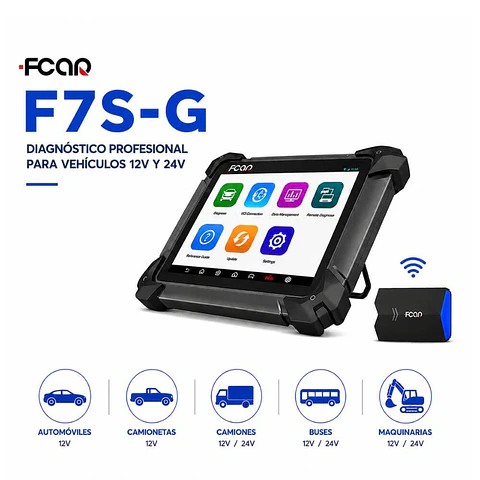 Escáner FCAR F7SG (12v-24v)